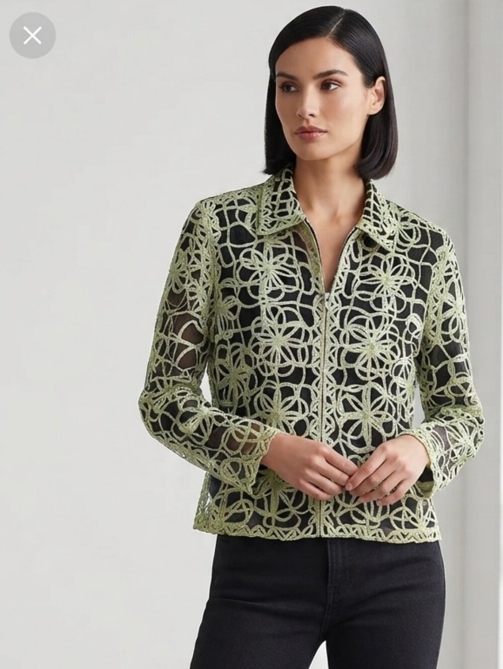 Casual Studio Women's Long Sleeve Jacket Size Med